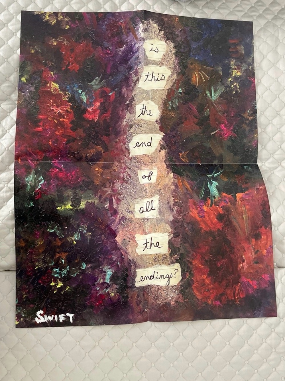 Taylor Swift King of My Heart Poster - Reputation